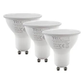 Žárovka LED žárovka Trixline 6W GU10 teplá bílá 3 PACK (cs, BATERIE CENTRUM s.r.o.)
