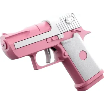 Dětská zbraň Vodní pistole pro děti 13,5 x 11 x 3,5 cm Dostřel až 10 m Plastová stříkací pistole Hračka na pláž bazén zahradu Letní vodní hra růžová