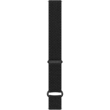 Řemínek na hodinky Nylonový řemínek Polar 22mm, černý, velikost S/M, Quick Release