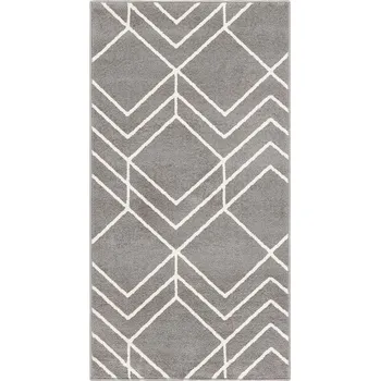 Koberec Breno Kusový koberec CREATIVE 74/SWS, 80x150 cm, Šedá