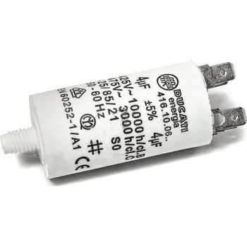 Kondenzátor KONDENZÁTOR PRO ROZBĚH MOTORU 4uF 450V