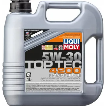 Motorový olej Motorový olej Liqui Moly 4 l 5W-30