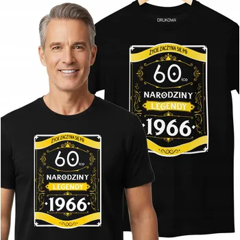 Pánské tričko TRIČKO k 60. NAROZENINÁM - VTIPNÝ DÁREK K 60. ŠEDESÁTINÁM - ROČNÍK 1965