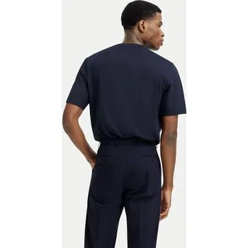 Pánské oblečení Bugatti T-Shirt 8350-95040 Tmavomodrá Regular Fit XXL