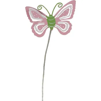 Velikonoční dekorace Zápich motýl K4776-05