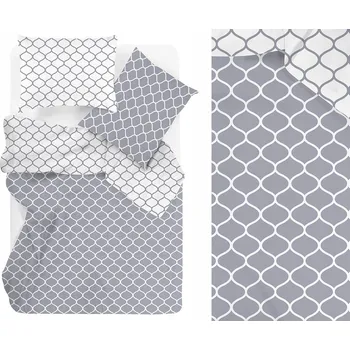 Povlečení Bavlna Povlečení Greno Bielbaw 220x200 prémiové glamour