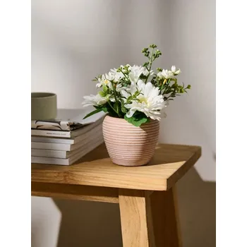 umělá květina Sinsay - Umělé sedmikrásky v květináči - bílá - 849IH-00X - 849IH-00X-ONE