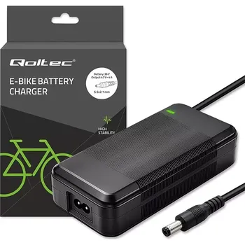 Nabíječka baterií Nabíječka pro elektrokolo a skútr 36 V (42 V, 4 A, 5.5×2.1) + napájecí kabel