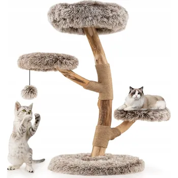 Škrabadlo pro kočky nízké Costway 61 - 100 cm