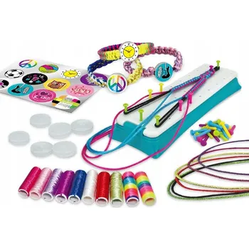 kreativní sada Výroba pletených náramků