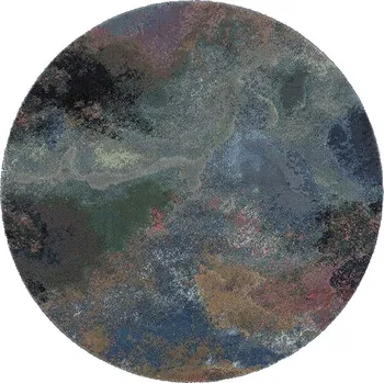 Koberec Breno Kusový koberec ARGENTUM kruh 63934/5626, 160x160 cm, Vícebarevné