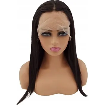 Paruka Paruka dlouhé syntetické vlasy tmavě hnědá Texas Hair dámská