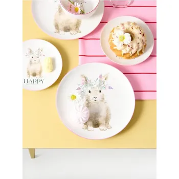 Pánské spodní prádlo Sinsay - Sada talířů s potiskem králíčků 2 pack - vícebarevná - 020HD-MLC - 020HD-MLC-ONE