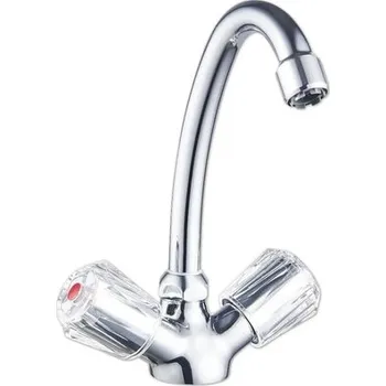 Vodovodní baterie Umyvadlová baterie kohoutková Subra chrom 1A5710B