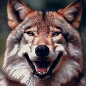 Dekorativní magnet Magnet 3D Wolfie AI