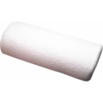 Umělé nehty Měkká opěrka rukou 29 x 14 x 6,5 cm Profesionální polštářek pod ruce s odnímatelným látkovým obalem na zip pro modelování nehtů bílá