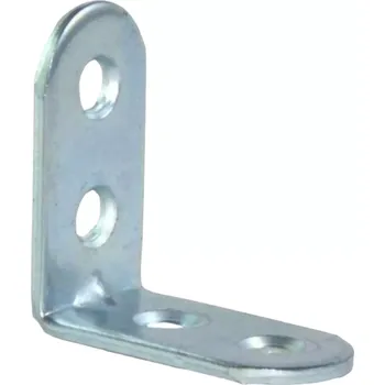 Nábytkové kování Nábytkový úhelník zaoblený 15x15x15 mm ZB