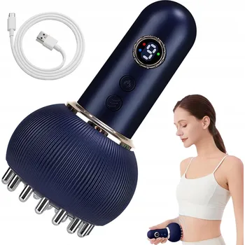 Masážní přístroj MASÁŽNÍ PŘÍSTROJ NA TĚLO S FUNKCÍ MASÁŽE HORKÝM OBKLADEM A MIKROPROUDOVOU TERAPIÍ