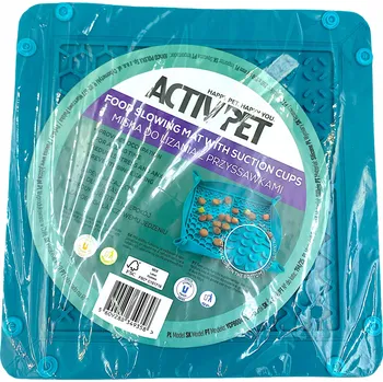 Miska pro psa Silikonová miska Activ Pet modrá 0,5 l