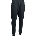 Nash Make It Happen Badge Joggers Black L - Černé tepláky s logem velikosti L