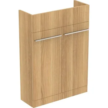 Nábytek Ideal Standard i.Life S - Umyvadlová skříňka, 60x21x83 cm, 2 dvířka, přírodní dub T5298NX