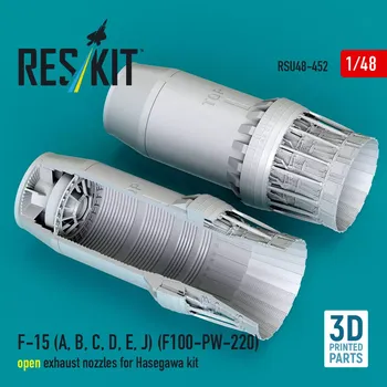 Plastikový model Reskit 1/48 F-15 (A,B,C,D,E,J) open exh. nozzles (HAS)
