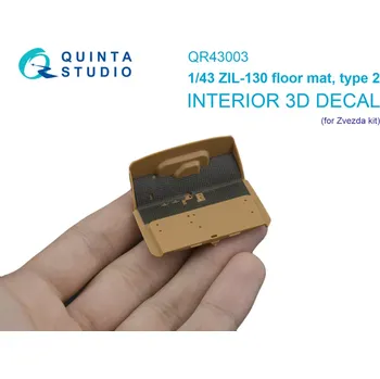 Plastikový model Quinta studio 1/43 ZIL-130 floor mat, type 2 (ZVE)