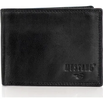 Peněženka Mustang peněženka z přírodní kůže černá - muž