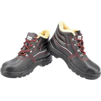 Pracovní obuv Boty pracovní kotníkové zimní - TEZU S1P - velikost 39 YATO