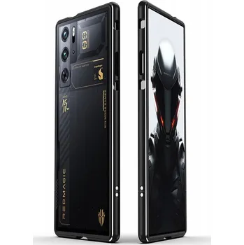 Pouzdro na mobilní telefon Rámeček (bumper) XGSM pro ZTE nubia Red Magic 9 Pro / 9 Pro+ / 10 Pro / 10 Pro+ 5G černý