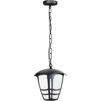 Závěsné zahradní svítidlo E27 černé TEVIO W IP54 KOBI LED2B