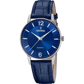 Hodinky Pánské Hodinky Festina F20690-3 modrý řemínek