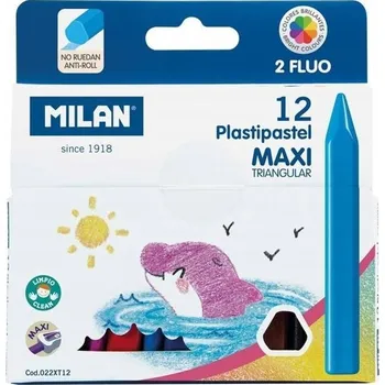 VOSKOVKY MAXI PLASTIPASTEL 12 BAREV MILAN