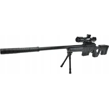 Dětská zbraň Odstřelovací puška ZETSAW BB, 800 kuliček DÁREK PUŠKA , pistolový puškohled