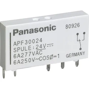 Cívka Panasonic APF30224, APF30224 relé do DPS, monostabilní, 1 cívka, 250 V/AC, 6 A, 1 ks