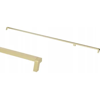 Nábytkové kování NÁBYTKOVÁ ÚCHYTKA ZLATÁ NA NÁBYTEK SKŘÍNĚ 1200MM 120CM 1,2M LEVÁ LOFT DLOUHÁ DRUM AKS