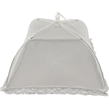 Síť proti hmyzu Ochranná síť proti hmyzu na potraviny 32x32x20cm bílá