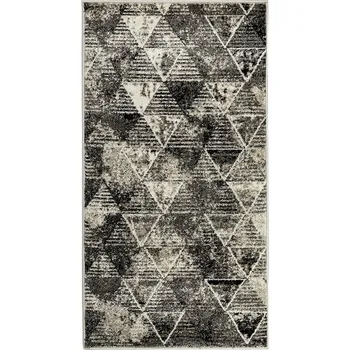 Koberec Breno Kusový koberec PHOENIX 3009 - 0255, 80x150 cm, Vícebarevné/Šedá