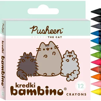 Kresba Pastelky 12 kol. Pusheen kočka Bambino