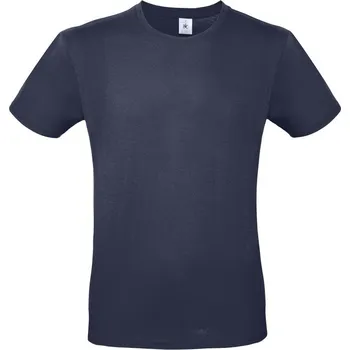 Pánské tričko B&C | #E150 navy blue 4XL Tričko