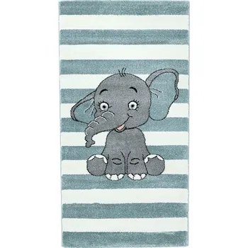 Koberec Breno Kusový koberec Kiddo A1087 blue, 80x150 cm, Modrá