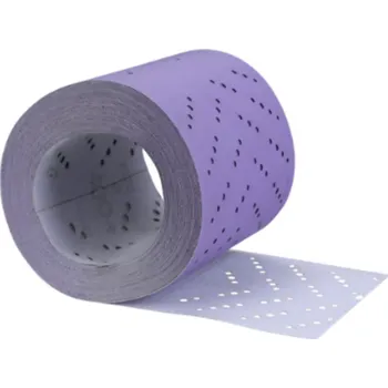 Brusný kotouč 3M Cubitron II Hookit Arch pro čisté broušení, role 737U, 115 mm x 12 m, s více otvory Zrnitost: P180