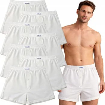 Pánské spodní prádlo Spodní Prádlo Boxerky Kasawi bílé, velikost 3XL