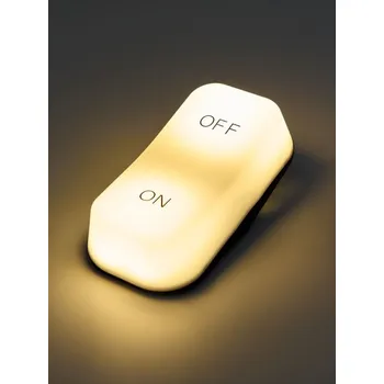 Lampička Sinsay - LED lampička s motivem přepínače - bílá - 115IK-00X - 115IK-00X-ONE