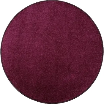 Koberec AKCE: 67x67 (průměr) kruh cm Kusový koberec Eton fialový 48 kruh, fialová, kuchyně, Vopi - 1 rok na vrácení + DOPRAVA ZDARMA k Vám i zpět