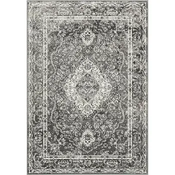 Koberec Breno Kusový koberec SENSI DIKI Grey, 120x180 cm, Vícebarevné/Šedá