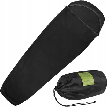 Spacák Spací pytel vložka z FLEECU teplá ČERNÁ MT