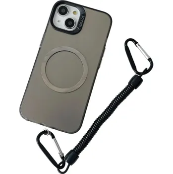 Magnetický držák telefonu s elastickým lanem Přenosný stojánek na mobil pro iPhone 16 15 14 13 Silný magnet