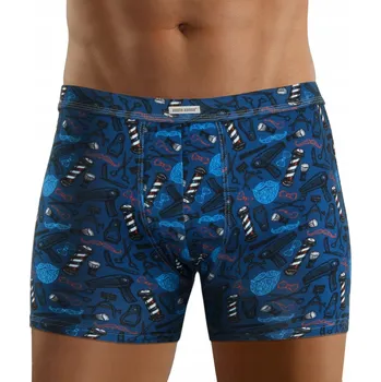 Pánské spodní prádlo PÁNSKÉ BOXERKY slipy bavlněné pohodlné FUNNY 09 Barber Sesto Senso *XL