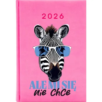 Kalendář Knižkový kalendář 2026 A5 FunnyCase růžový